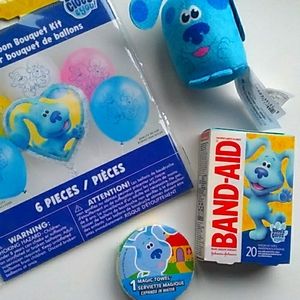 Blue’s Clues plushie and balloon set